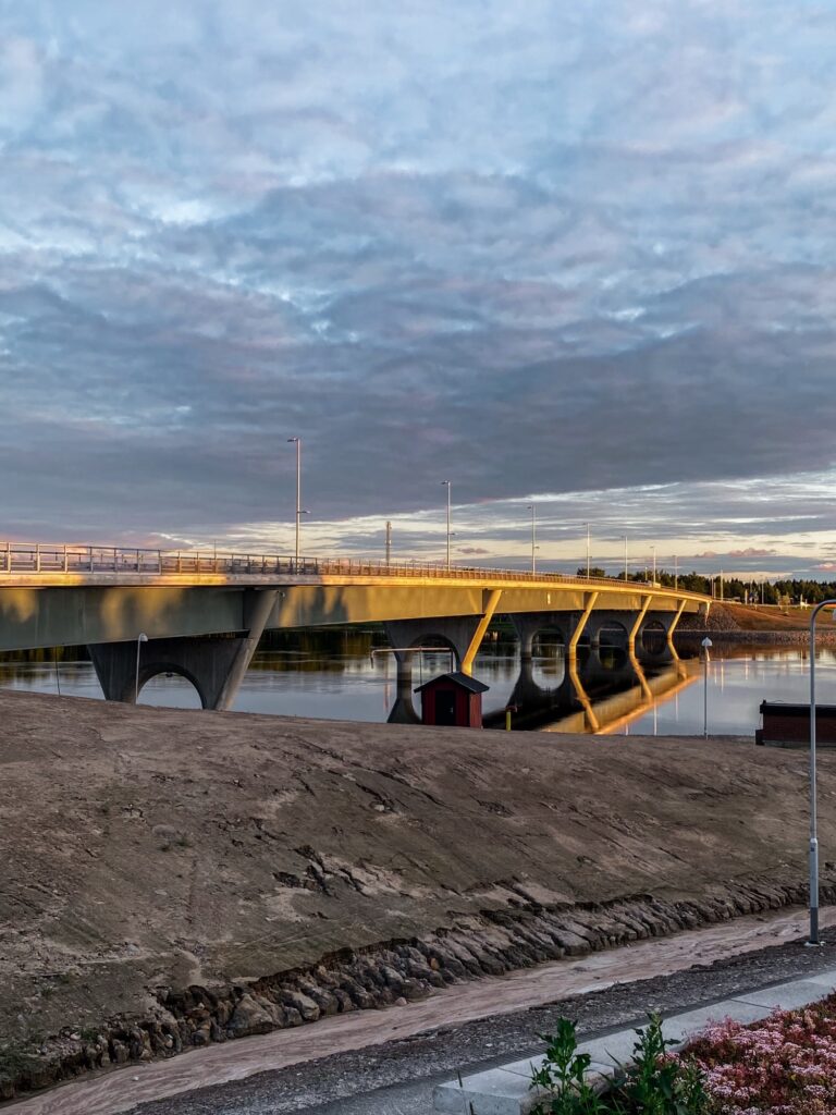 Bridge in Kainuu taken by Victoria Jokinen